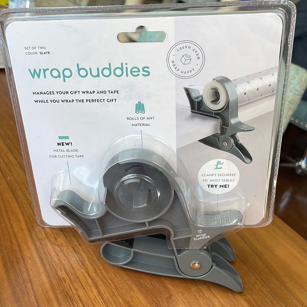 🆕 Wrap Buddies Wrapping Paper Clamps